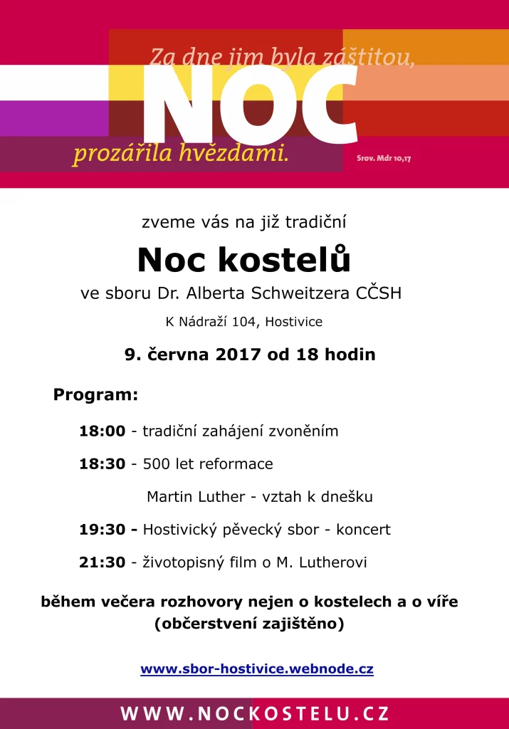 noc kostelu 2017