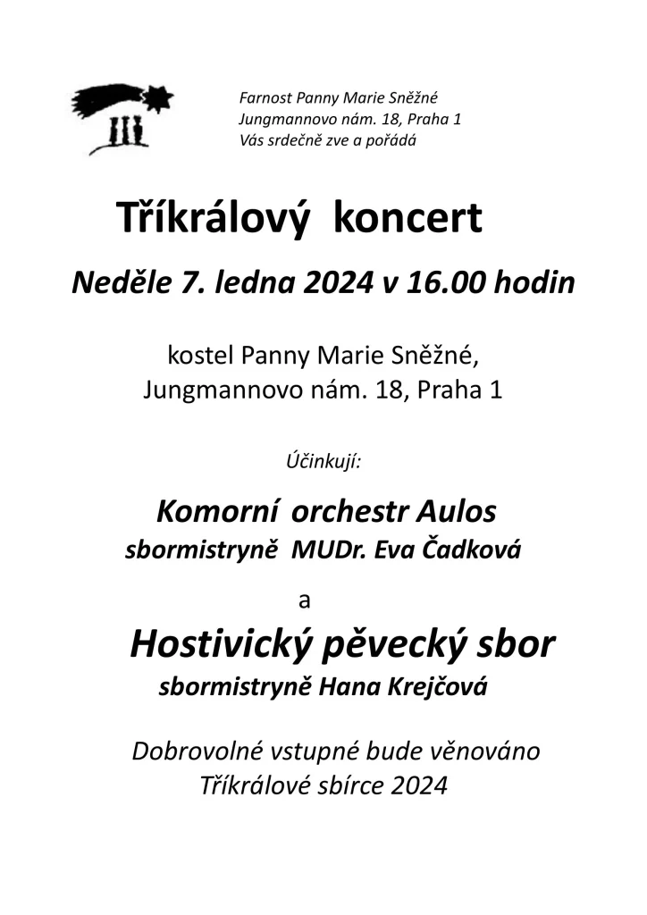 Trikralovy koncert 2024